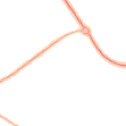 Night-time road noise heatmap for CH49 2PB