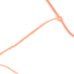 Night-time road noise heatmap for CH49 2PD