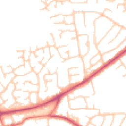 Daytime road noise heatmap for CH49 2QE