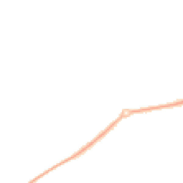 Night-time road noise heatmap for CH49 3PN