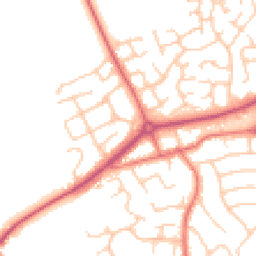 Daytime road noise heatmap for CH49 3PS