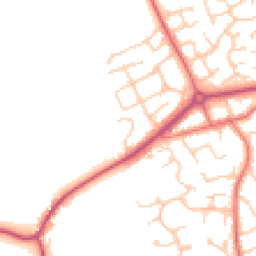 Daytime road noise heatmap for CH49 3PT