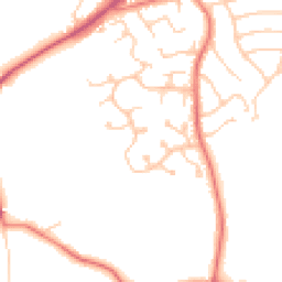 Daytime road noise heatmap for CH49 3PU