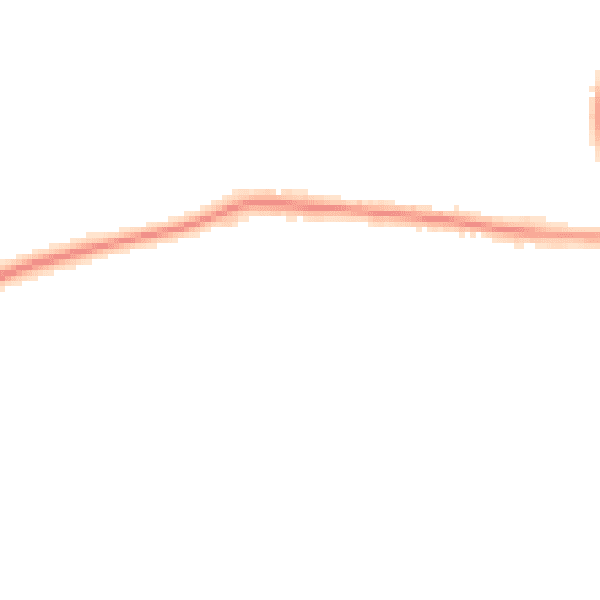 Night-time road noise heatmap for CH49 4GT