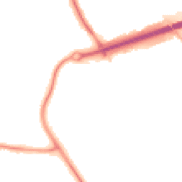 Night-time road noise heatmap for CH49 4ND