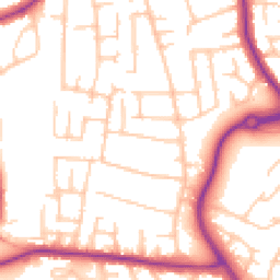 Daytime road noise heatmap for CH49 4NJ