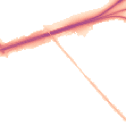 Night-time road noise heatmap for CH49 4PL