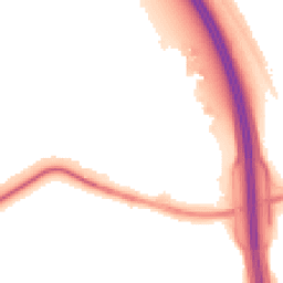 Night-time road noise heatmap for CH49 5LD