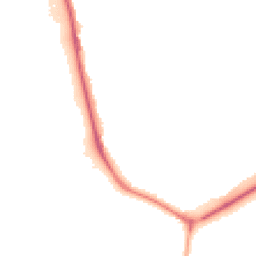 Night-time road noise heatmap for CH49 5LL