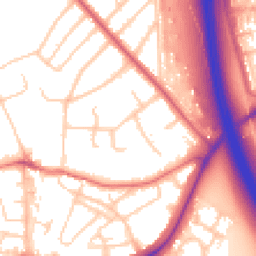 Daytime road noise heatmap for CH49 6JA