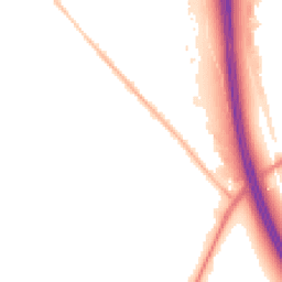 Night-time road noise heatmap for CH49 6JD