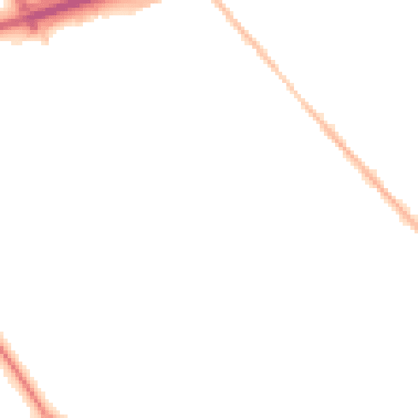 Night-time road noise heatmap for CH49 6LN
