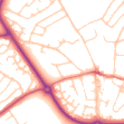 Daytime road noise heatmap for CH49 6NB