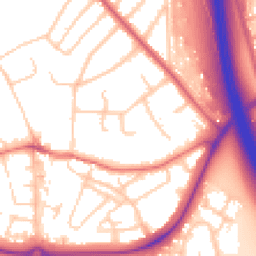Daytime road noise heatmap for CH49 6NR