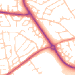 Daytime road noise heatmap for CH49 6PB