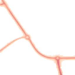 Night-time road noise heatmap for CH49 6PP