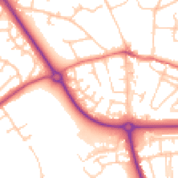 Daytime road noise heatmap for CH49 6PR