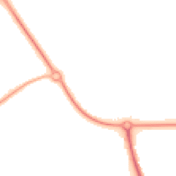 Night-time road noise heatmap for CH49 6PR