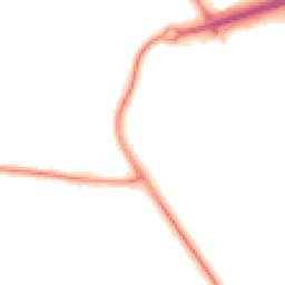 Night-time road noise heatmap for CH49 6QL