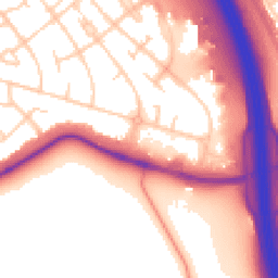 Daytime road noise heatmap for CH49 7LB