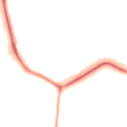 Night-time road noise heatmap for CH49 7LR