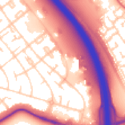 Daytime road noise heatmap for CH49 7NG