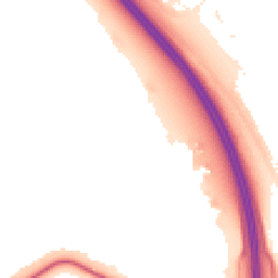 Night-time road noise heatmap for CH49 7NN