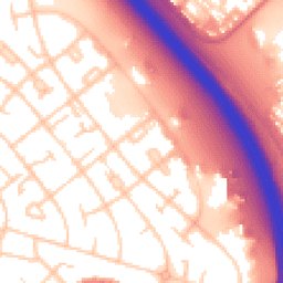 Daytime road noise heatmap for CH49 7NT