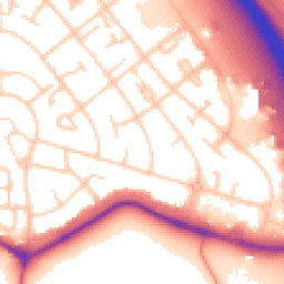 Daytime road noise heatmap for CH49 7PE
