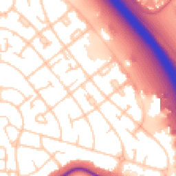 Daytime road noise heatmap for CH49 7PH