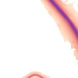 Night-time road noise heatmap for CH49 7PH