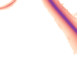 Night-time road noise heatmap for CH49 8AB