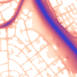 Daytime road noise heatmap for CH49 8EX