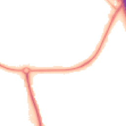 Night-time road noise heatmap for CH49 9BB