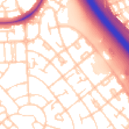 Daytime road noise heatmap for CH49 9BZ