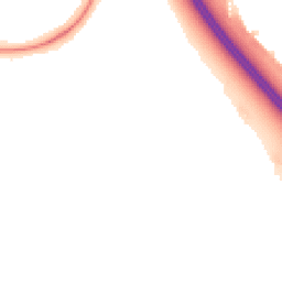 Night-time road noise heatmap for CH49 9BZ