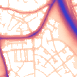 Daytime road noise heatmap for CH49 9DG