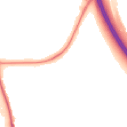 Night-time road noise heatmap for CH49 9DG