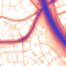 Daytime road noise heatmap for CH49 9DH
