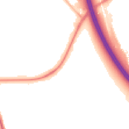 Night-time road noise heatmap for CH49 9DP