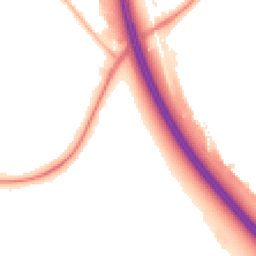 Night-time road noise heatmap for CH49 9EH