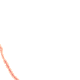 Night-time road noise heatmap for CH61 2XL