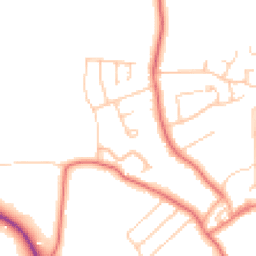 Daytime road noise heatmap for CH61 4XL