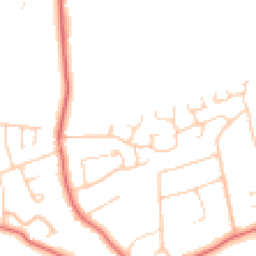 Daytime road noise heatmap for CH61 4YA