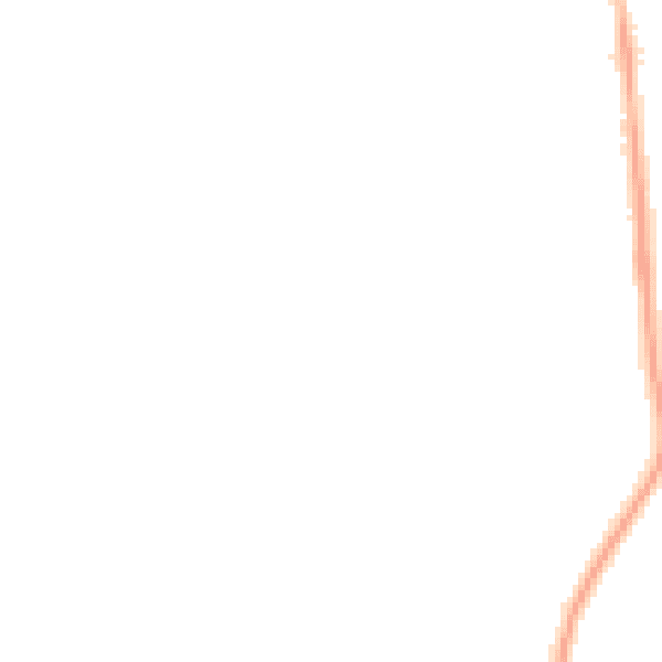 Night-time road noise heatmap for CH61 5YF