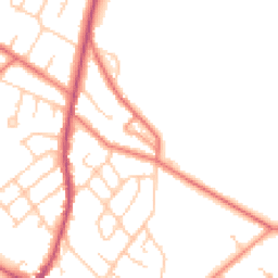 Daytime road noise heatmap for CH61 6UU