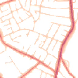 Daytime road noise heatmap for CH61 6YG