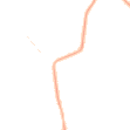 Night-time road noise heatmap for CH61 7UJ
