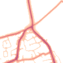 Daytime road noise heatmap for CH61 7US