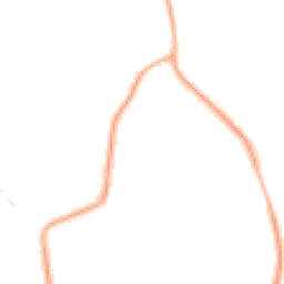 Night-time road noise heatmap for CH61 7UT